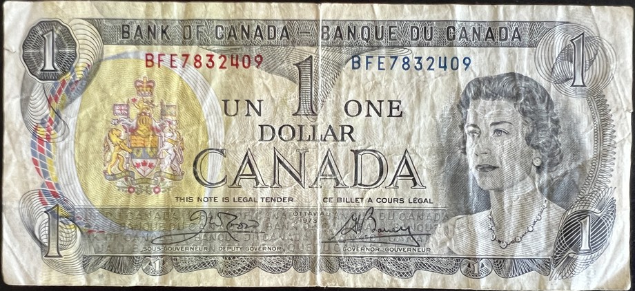 Canada 1 Dollar, front