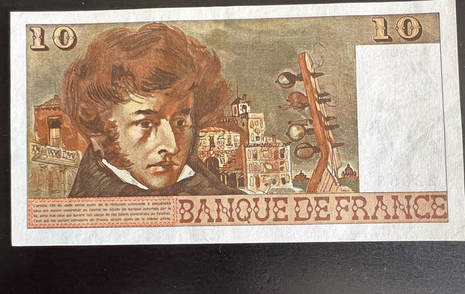 France 10 Franc, back