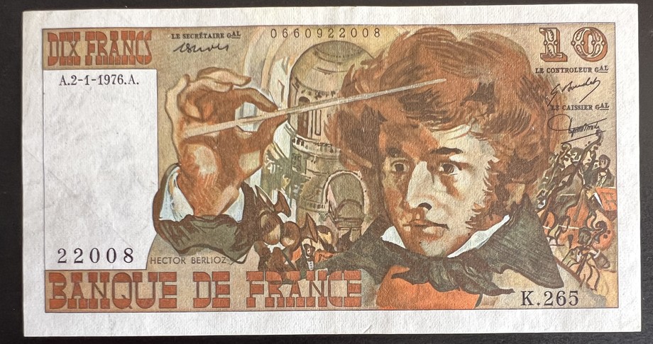 France 10 Franc, front