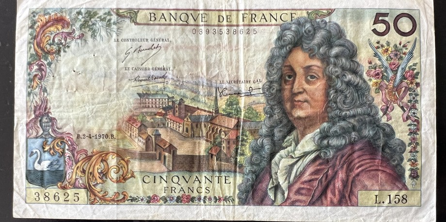 France 50 Franc, front