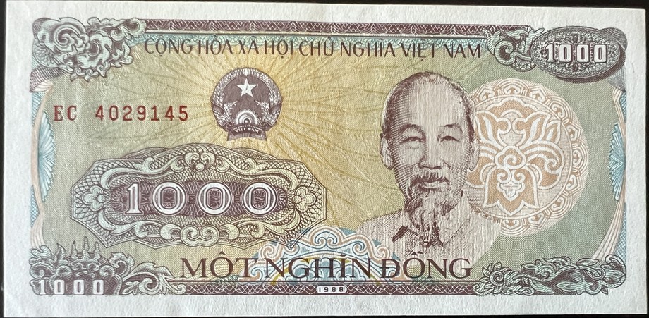 Vietnam 1000 Dong, front