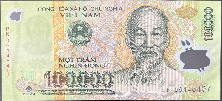 Vietnam 100000 Dong, front