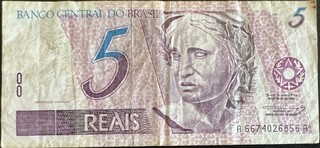 Brazil 5 note