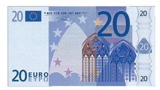 Euro 20 note