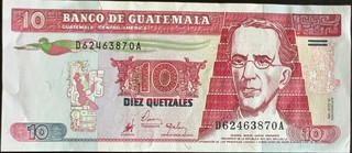 Guatemala 10 note