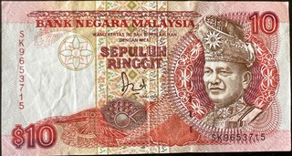 Malaysia 10 note