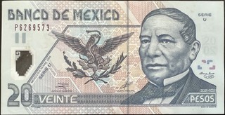 Mexico 20 note
