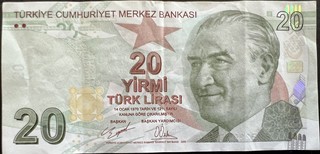 Türkiye 20 — front