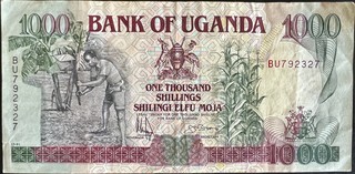 Uganda 1000 — front