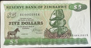 Zimbabwe 5 — front